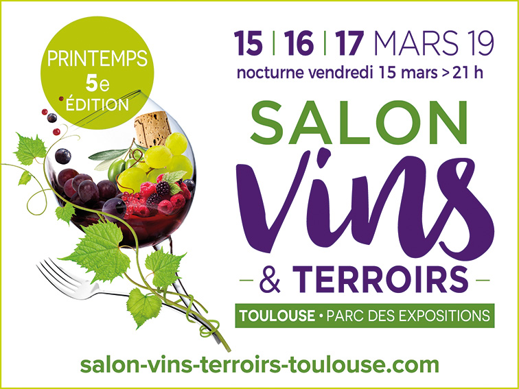 Salon Vins et Terroirs édition mars 2019